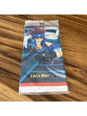 BEYBLADE Metal Fusion Birthday Party Table Cover New Unique 54” X 84”